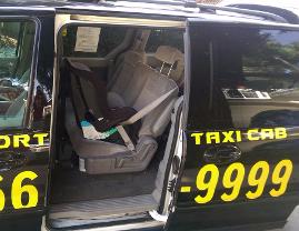 sfo-airport-minivan-taxi-car-seat